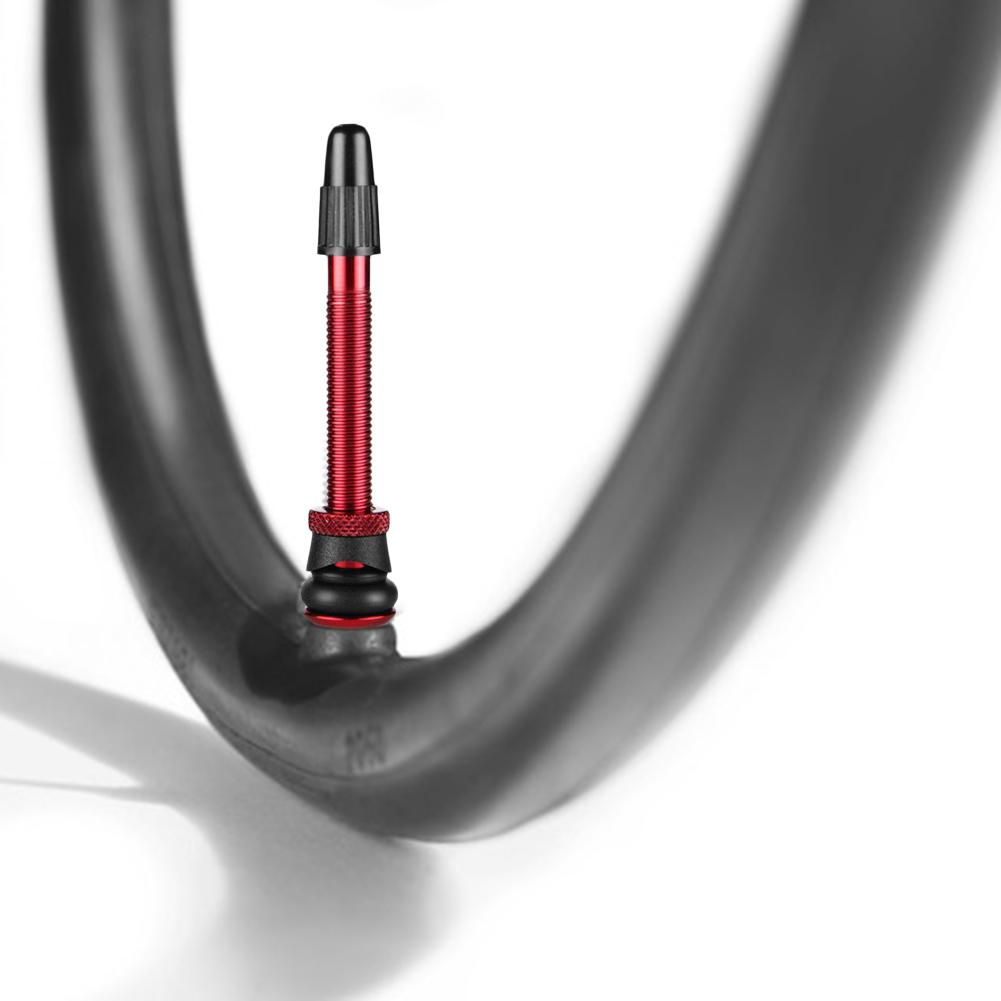 Bicycle Vacuum Tire Air Nozzle Mountain Bike Inner Tube Vacuum Aluminum Alloy Nozzle Bicycle High Pressure French Nozzle