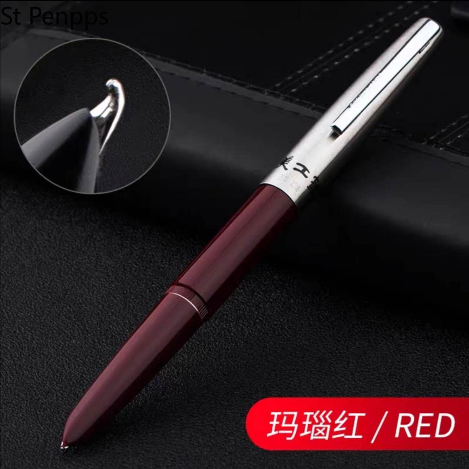 Pluma estilográfica Hero 330, Fude Nib 0,5mm-1,1mm, material de oficina, material escolar, de escritura