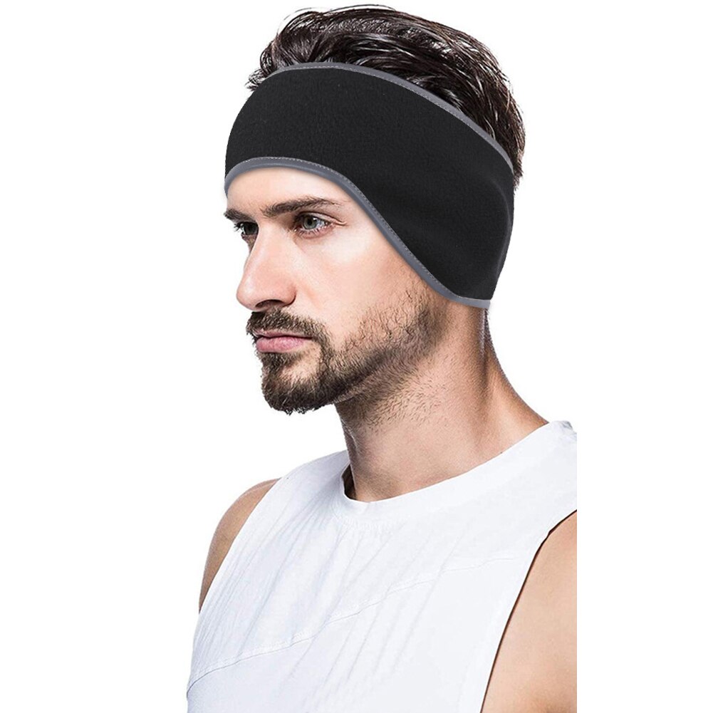 Banda térmica para el sudor para hombre y mujer, banda térmica de lana para la cabeza, ideal para el gimnasio, esquí, Yoga, Fitness, ciclismo, tenis y correr