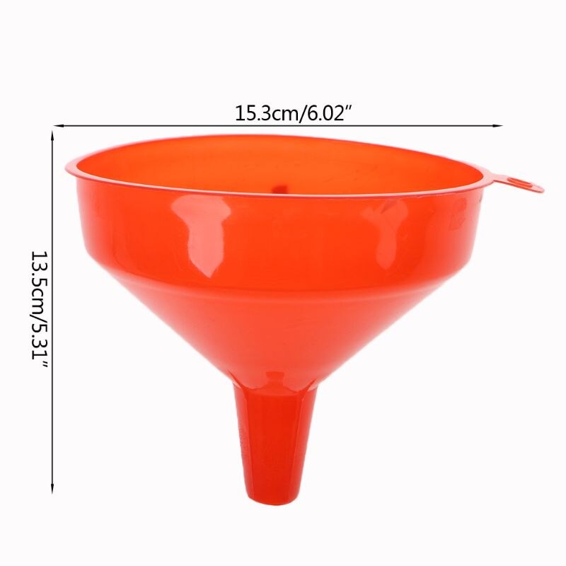 Plastic Filling Funnel Spout Pour Oil Tool Petrol Diesel Car Styling For Car Motorcycle Truck Vehicle L41A