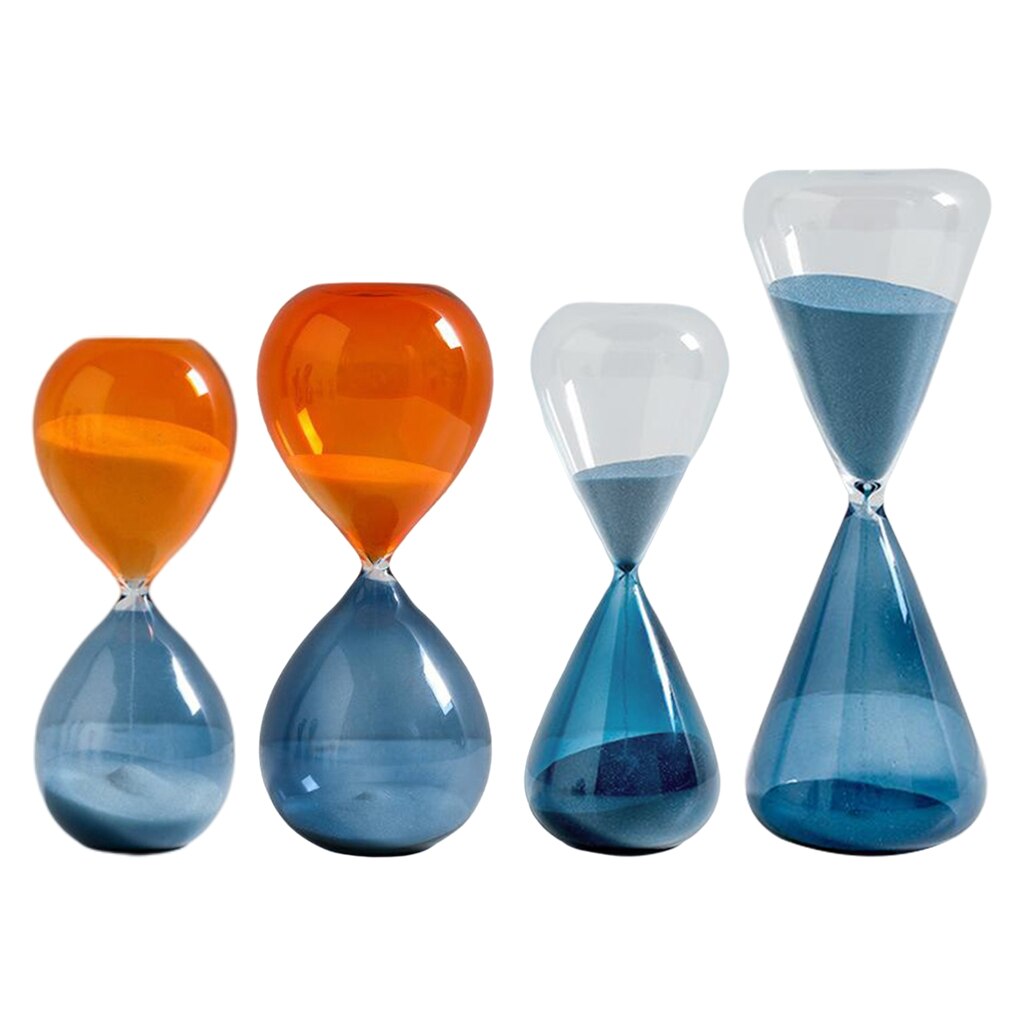 Hourglass Sand Timer 10/30 Minutes Sand Glass Timer for Romantic Office Desk