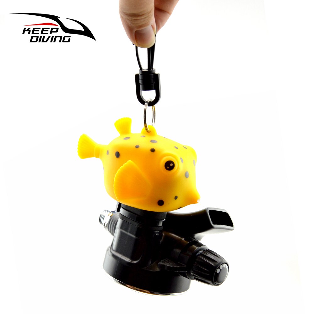 Fumetto di Pesce Scuba Dive Boccaglio Antipolvere Della Copertura Titolare Regolatore Con La Clip Octopus Sicuro Seconda Fase Accessori di Protezione