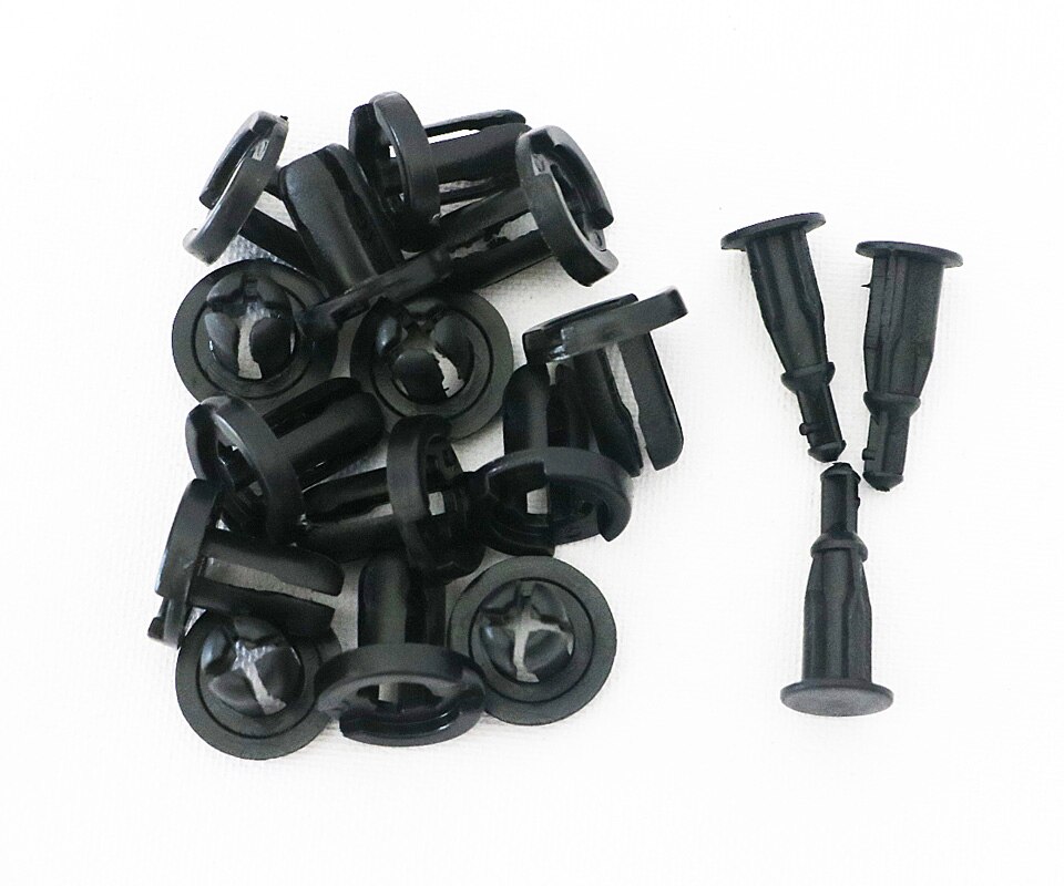 200 Stück Nylon Kabelclips P-Clips – 6 Größen Für Kabel, Schläuche & Leitungen Im Haushalt Oder Auto