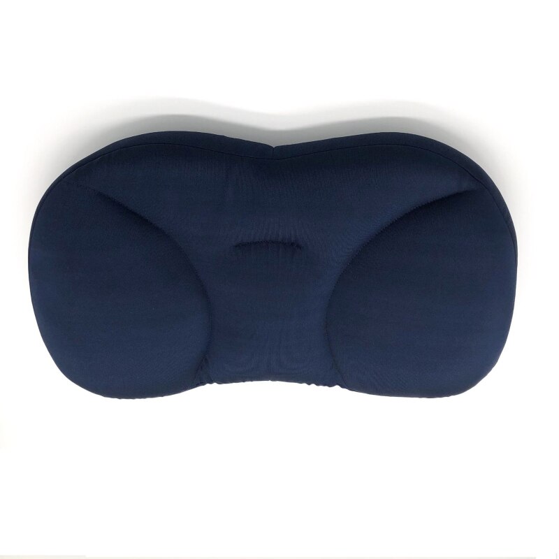 3D Sleeping Pillow Office Nap Sleeping Foam Particle Pillow Butterfly Shaped Washable Portable Travel Ergonomic Pillow: Deep Blue