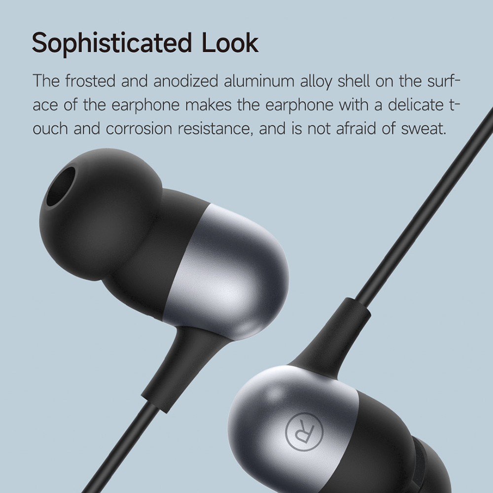 Auriculares originales Xiaomi Capsule, exquisito sistema de amortiguación equilibrado, auriculares con conector de 3,5mm, auriculares HD con cable para teléfonos móviles Xiaomi