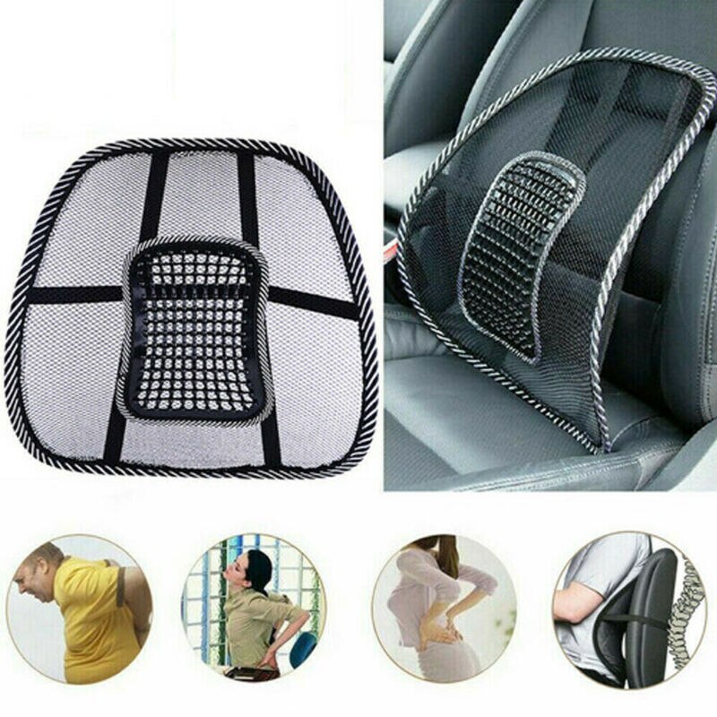 Lumbar Back Support Spine Posture Correction Cushion For Car Seat Office Chair Seat Supports