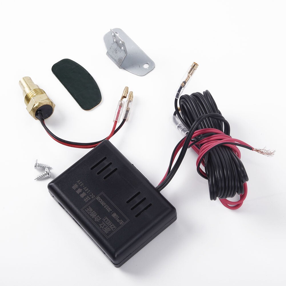 Universal Digital Water Temperature Gauge Kit Sensors Plugs Car Engine Waters Temp Gauges Accessories