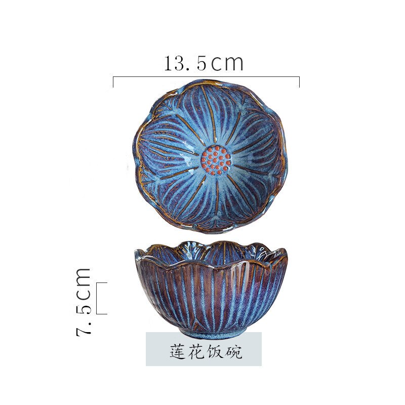 Onregelmatige Keramische Plaat Bloem Bladeren Coquilles Zeester Conch Vis Vorm Decoratieve Servies Diner Platen Gerechten Servies: lotus bowl