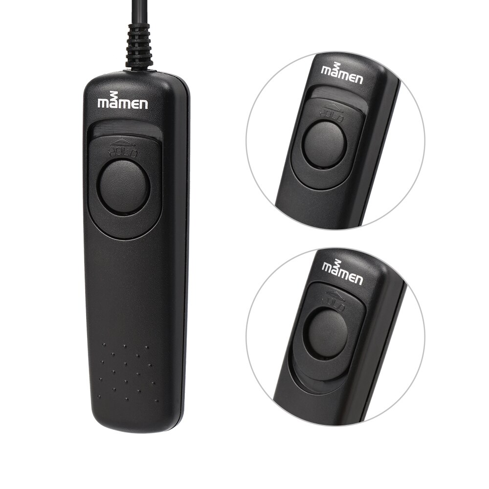 cordon de commande de déclencheur à distance de MC-DC2 pour Nikon D7000 D3100 D5000 D90 D7100 D600 commutateur de télécommande universel