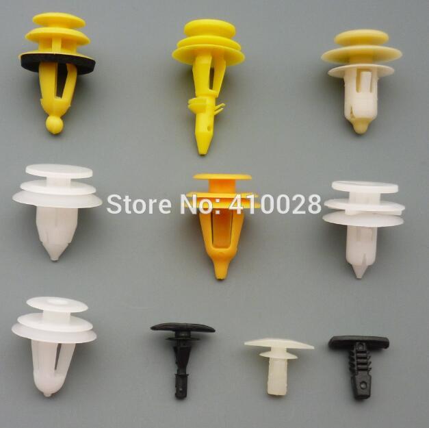 shhworldsea 100PCS panel wykończenia drzwi samochodu uchwyt weatherstrip retainer panel wykończeniowy klips tylnej klapy dla jeep dla toyota