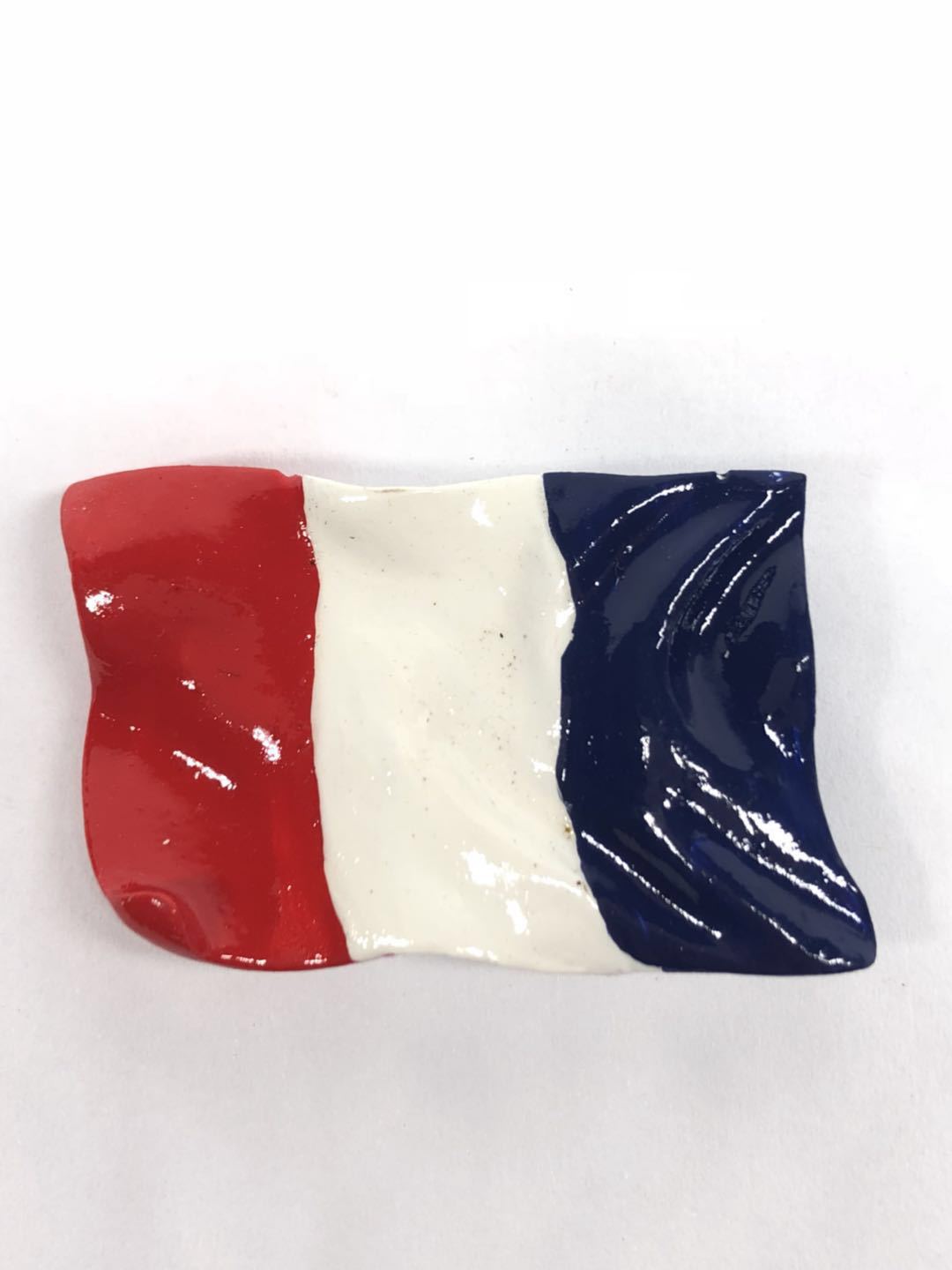 3d harpiks kjøleskapsmagnet eiffeltårnet fransk paris tur souvenir kjøleskap magneter avtagbar kjøkkenmagnet klistremerke hjemmeinnredning: Frankrike flagg