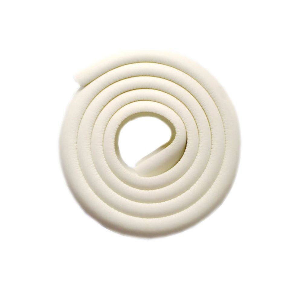 2m Safety Corner Protector Table Desk Edge Guard Soft Strip Children Safe Tape Furniture Corners Angle Protection Thicken: white