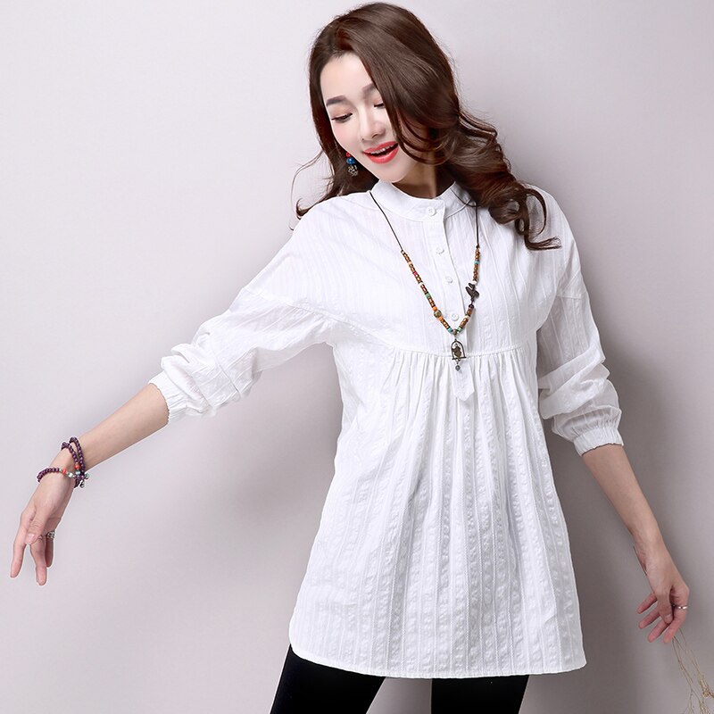 spring summer maternity blouse blouses For Pregnant Women maternity shirts white Tops For Pregnancy