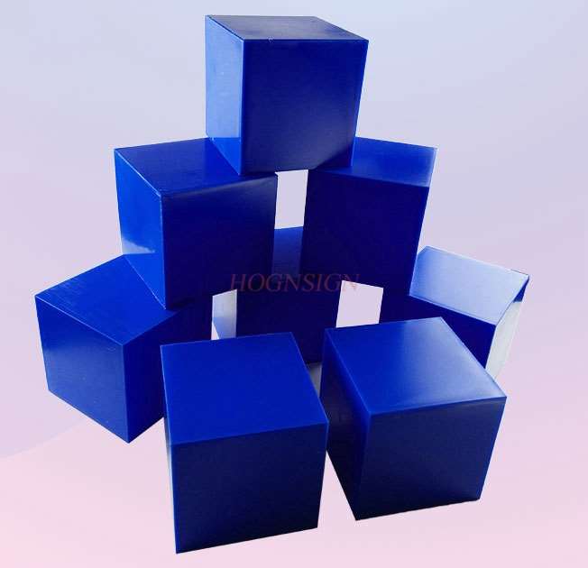 student teaching instrument 8pcs 10cm cube cube decimeter cube geometric shape model learning mathematics teaching aid