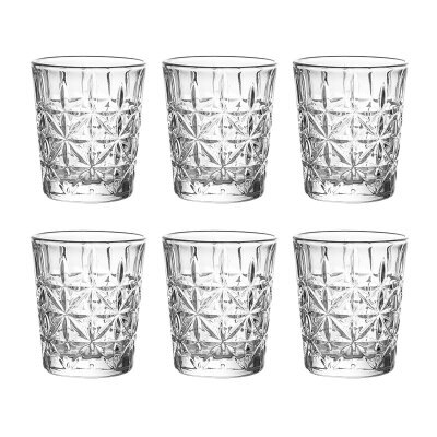 6Pcs Gesneden Patronen Shot Glass Whisky Wijn Vodka Bier Wijn Glazen Bar Club Party Cocktail Glas Home Geesten drinkware: Diamond cup