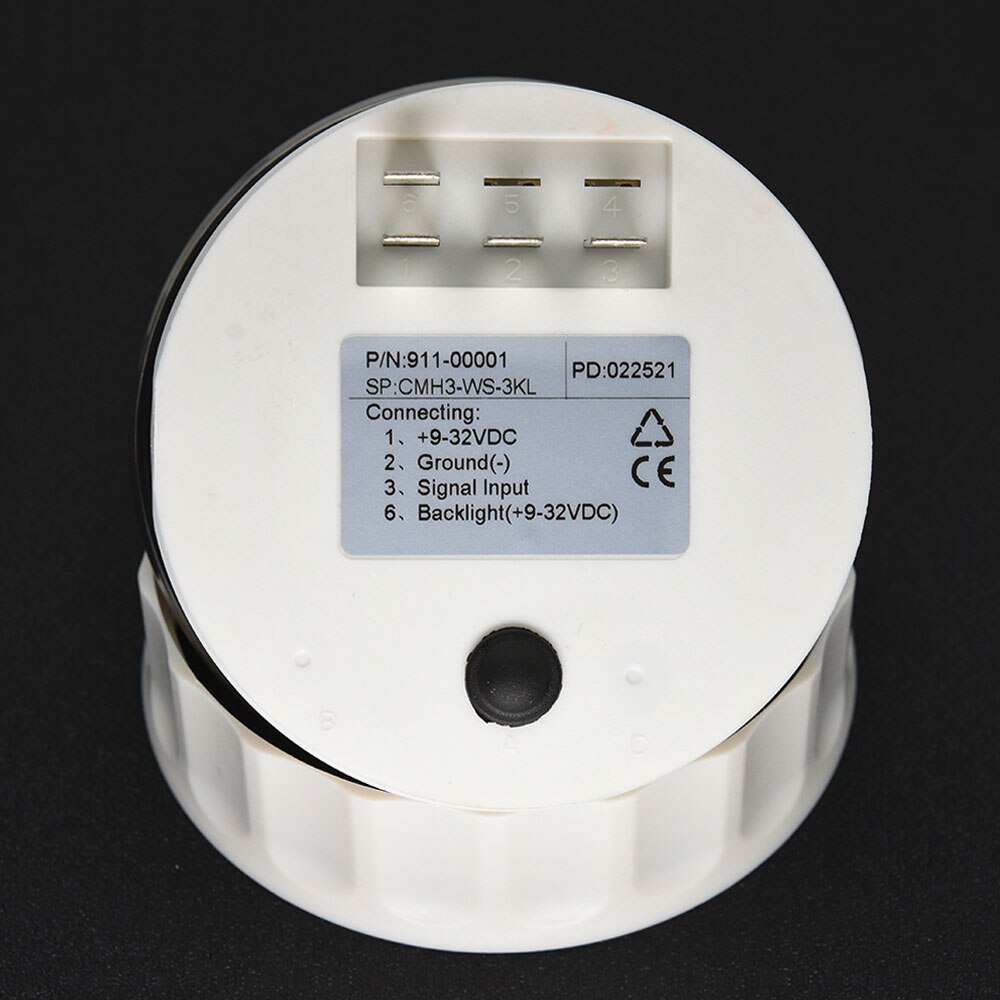 Tacómetro Digital para coche de gasolina diésel, medidor de RPM, 3K, 4K, 6K, 8K, RPM, 85mm
