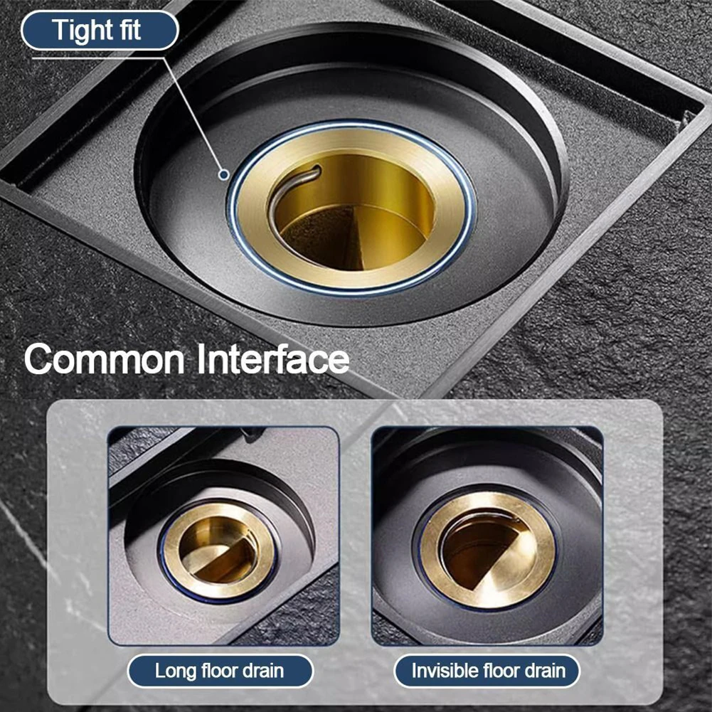 Fast Drainage Floor Drain Sink Strainer Shower Backflow Toilet Sewer Shower Drain Insect Proof Floor Strainer Cover