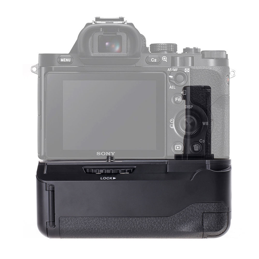 JINTU – Pack de support de batterie pour SONY A7, A7R, A7S +, télécommande DSLR IR, appareil photo sans miroir as VG-C1EM