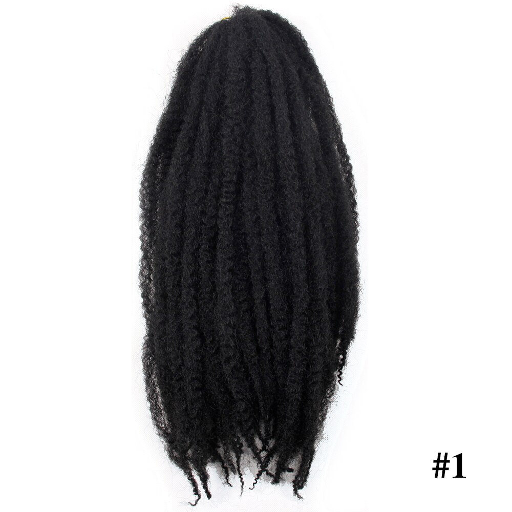Marley Crochet Braids Hair 18 Inch Afro Kinky Brai Grandado