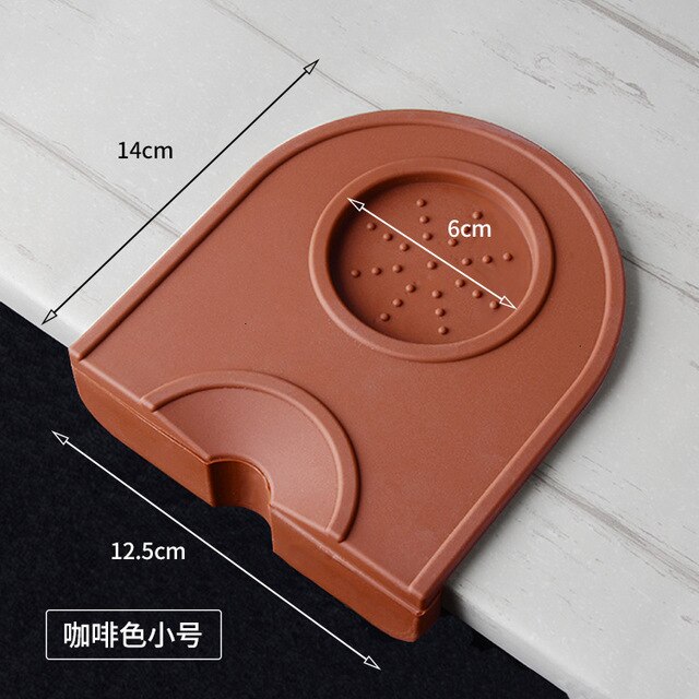 1/49/51/53/57. 5/58/58,35mm Chacate Schwarz Holz Tamper Kaffee Pulver Hammer mit 304 Edelstahl Basis Kaffee Zubehör: Orange