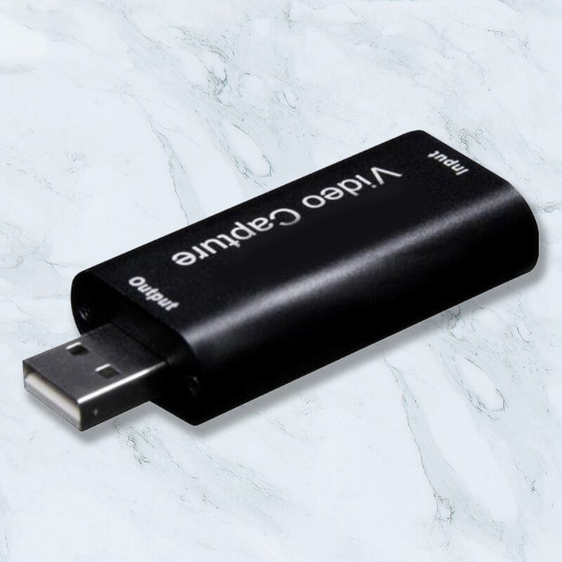 Capture Card USB2.0 HDMI-Compatible Capture Card HDMI-Compatible 4K Video Capture Card Live Recording Box Supports OBS