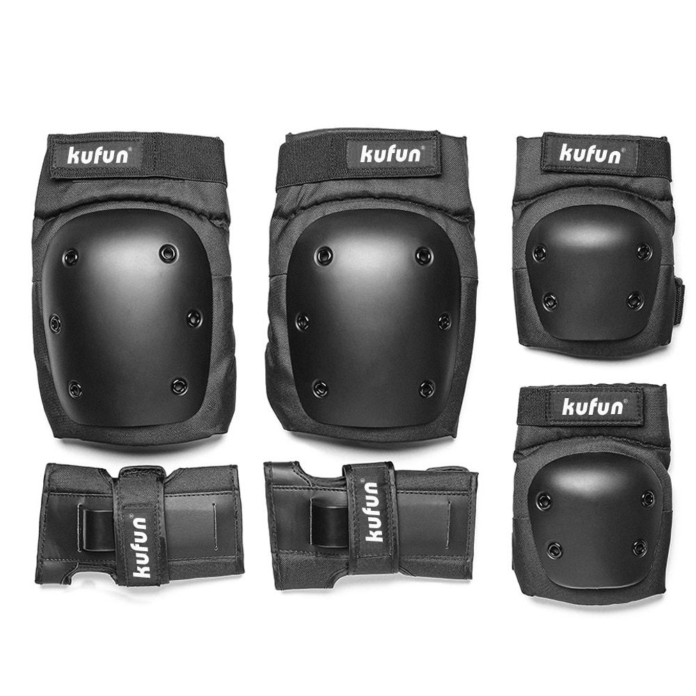 Ensemble de genouillères et coudières pour patins à roues alignées, longboard, skateboard, patinage, ski, roller, coudières, genouillères, protège-poignets de sécurité