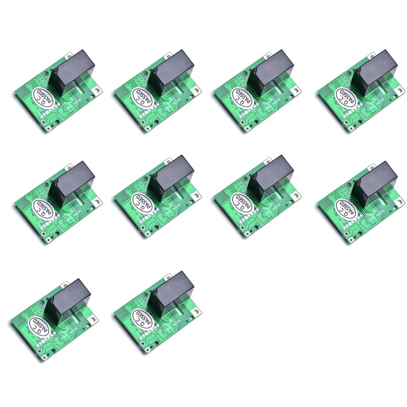 1~10PCS SONOFF RE5V1C Relay Module 5V WiFi DIY Switch Dry Contact Output Inching/Selflock Working Modes Control Smart Home: 10 Pcs