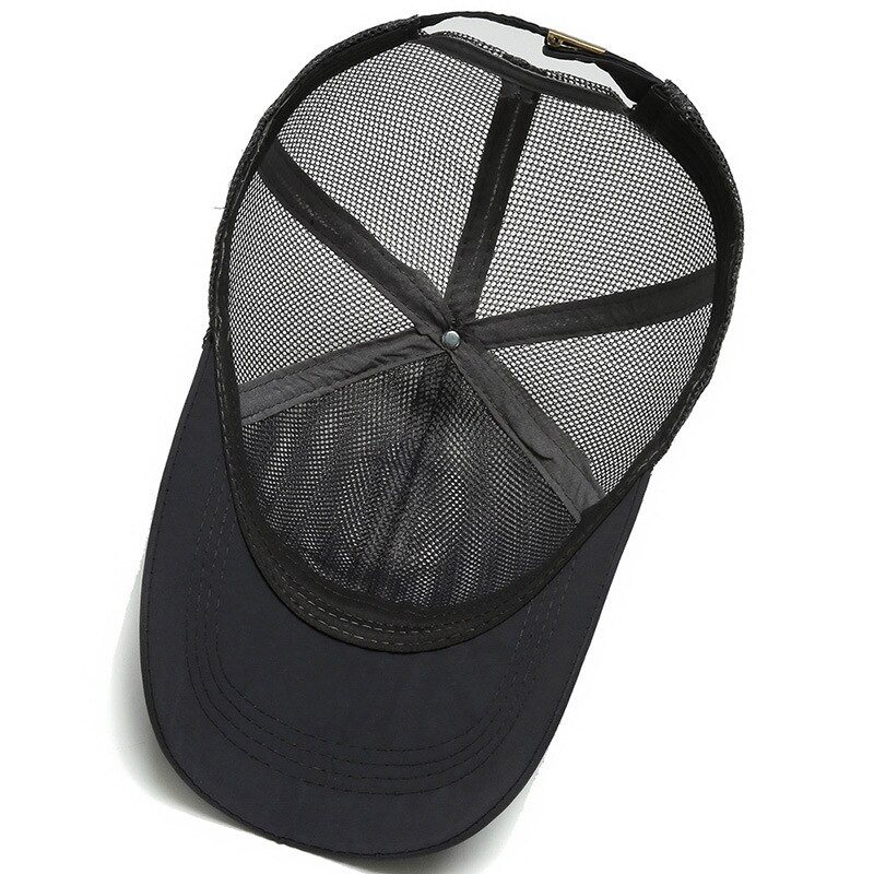 Degli uomini di Estate Traspirante Protezione Della Maglia di sport di modo Cappellini Da Baseball Protezione Solare Esterna Cappello A Secco Veloce cappelli cappelli di snapback gorras