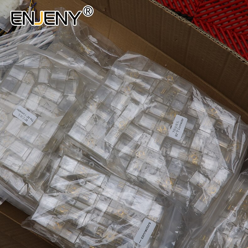 Random splicing Connector LED Honeycomb hexagonal lights for Car Wash Workshop