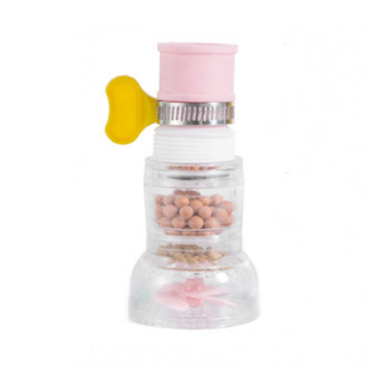 Économiseur d'eau rotatif, accessoires de cuisine, salle de bains, filtre d'arrosage, rallonges de robinet, outil télescopique de filtrage de l'eau du robinet: 9