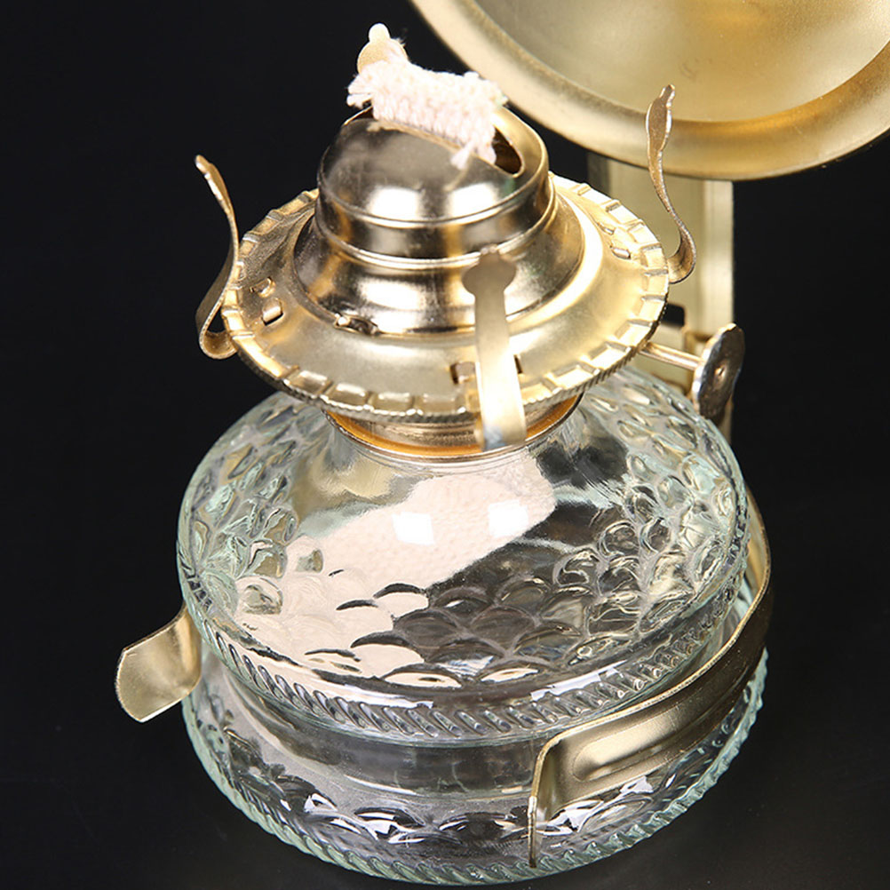 1 Set Oil Lamp Burner And Oil Lamp Wick Kerosene Oil Lamp Wick Accessory