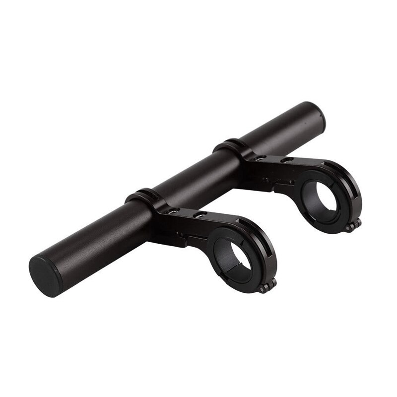 Handlebar Extension Mount Bicycle Bike Handle Bar Bracket Extender Holder(black)
