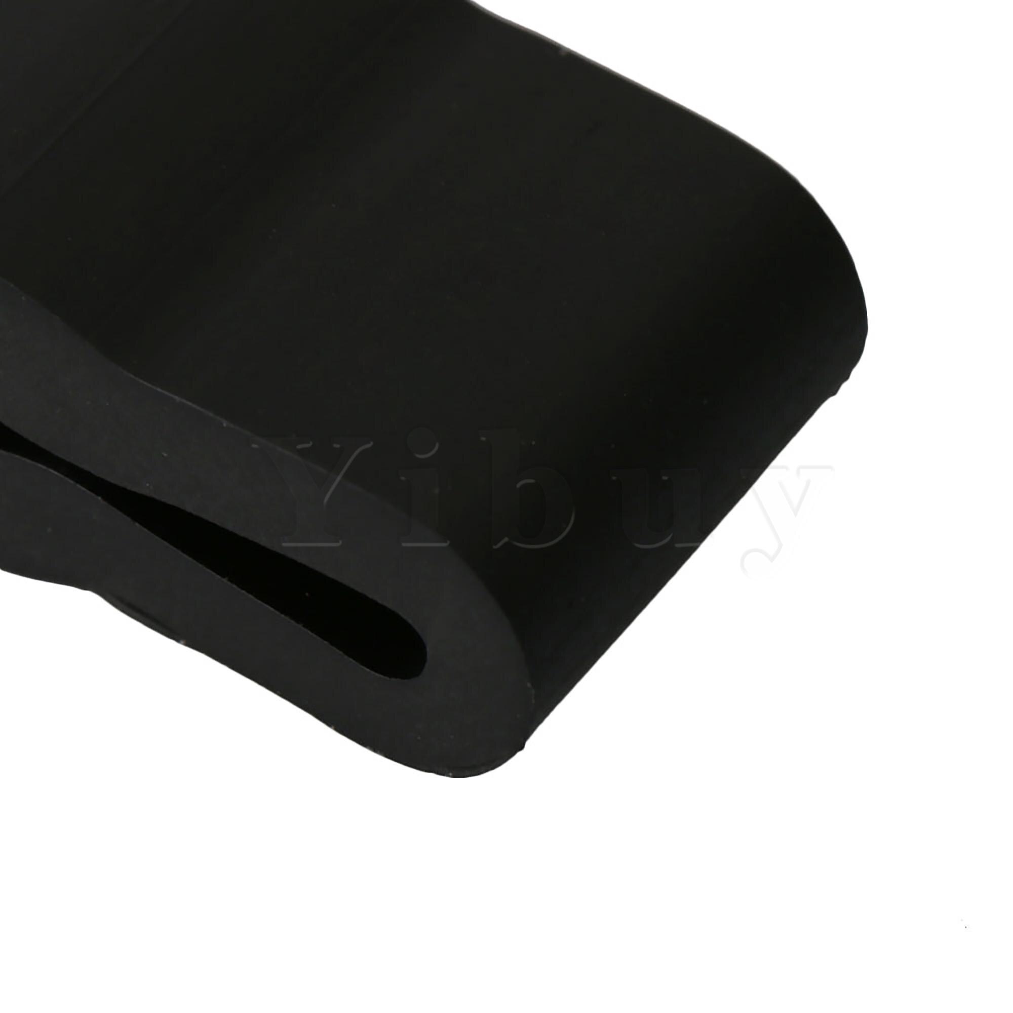 2 x Black Plastic Dishwasher Friction Pad 8268961 WP8268961 LP12954