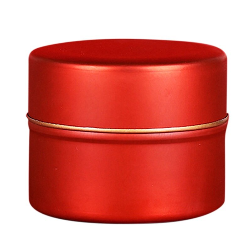 ♕s News Small Tea Cans Round Tinplate Tea Cans Metal Tin Box Packaging Cans Flower Tea Cans Portable Tea Caddies