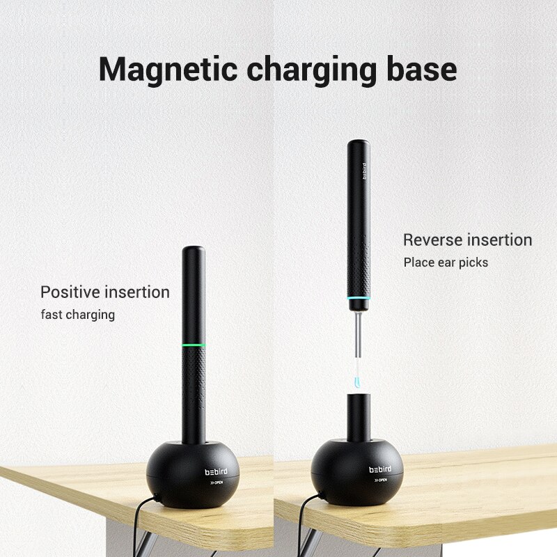 Smart Visual Ear Stick Set In-Ear Cleaning Endoscope 300W Ear Picker Tool Set with Accessories