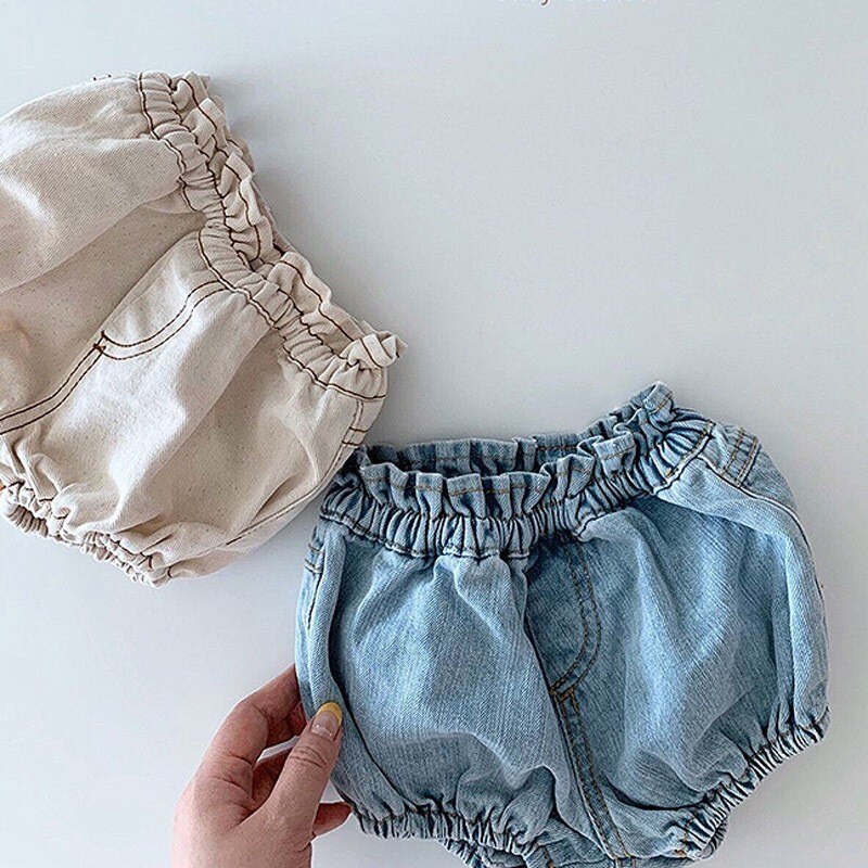2022 Zomer Peuter Jongens Katoen Zacht Cartoon T-shirt Set Baby Meisjes Denim Shorts Set Tops En Broek 2 stuks Baby Kleding Set