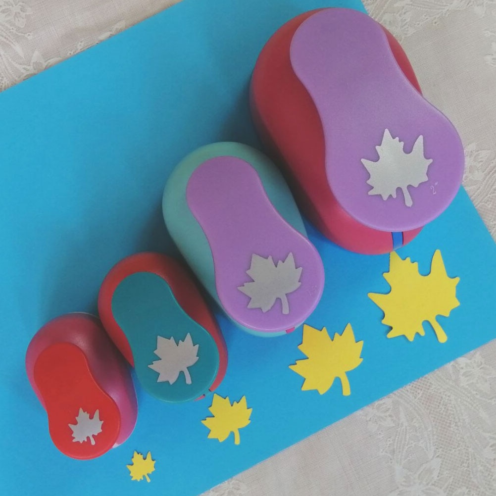 Freesship leaves 16mm 25mm 35mm 48mm craft punch twig leaf Punch Craft Scrapbooking Paper Puncher Tree Shaped Punches
