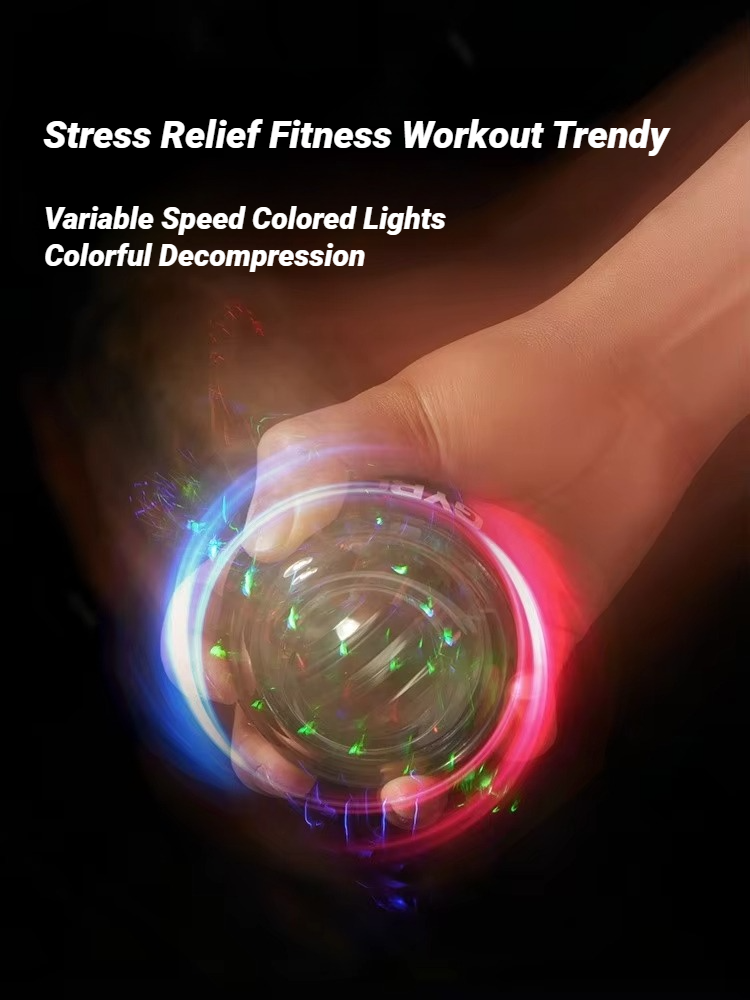 Gyroball Powerball ejercitador de antebrazo equipo de Fitness muscular giroscopio Power Ball giroscopio refuerzo de muñeca entrenador ejercicio de mano
