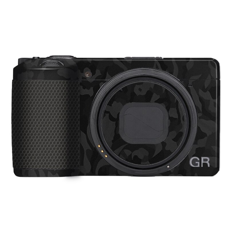 Autocollant en vinyle pour appareil photo GR3, couverture pour RICOH GRIII / Richo GR IIIX, Premium: Camo Black