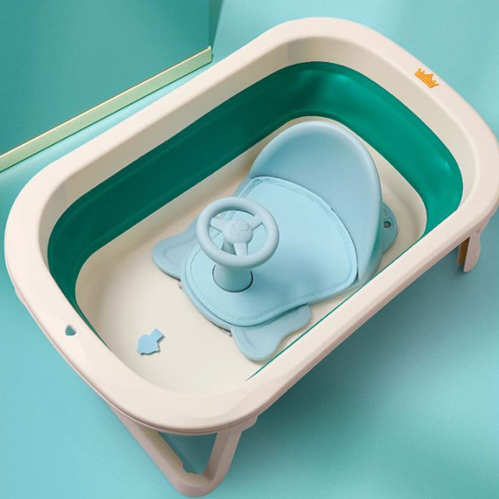 Neugeborenen Baby Dusche Badewanne Sitz Kleinkind Kleinkind Anti-Unterhose Sicherheit Badewanne matt Stuhl Baden Sitz Baby Pflege Waschen Spielzeug