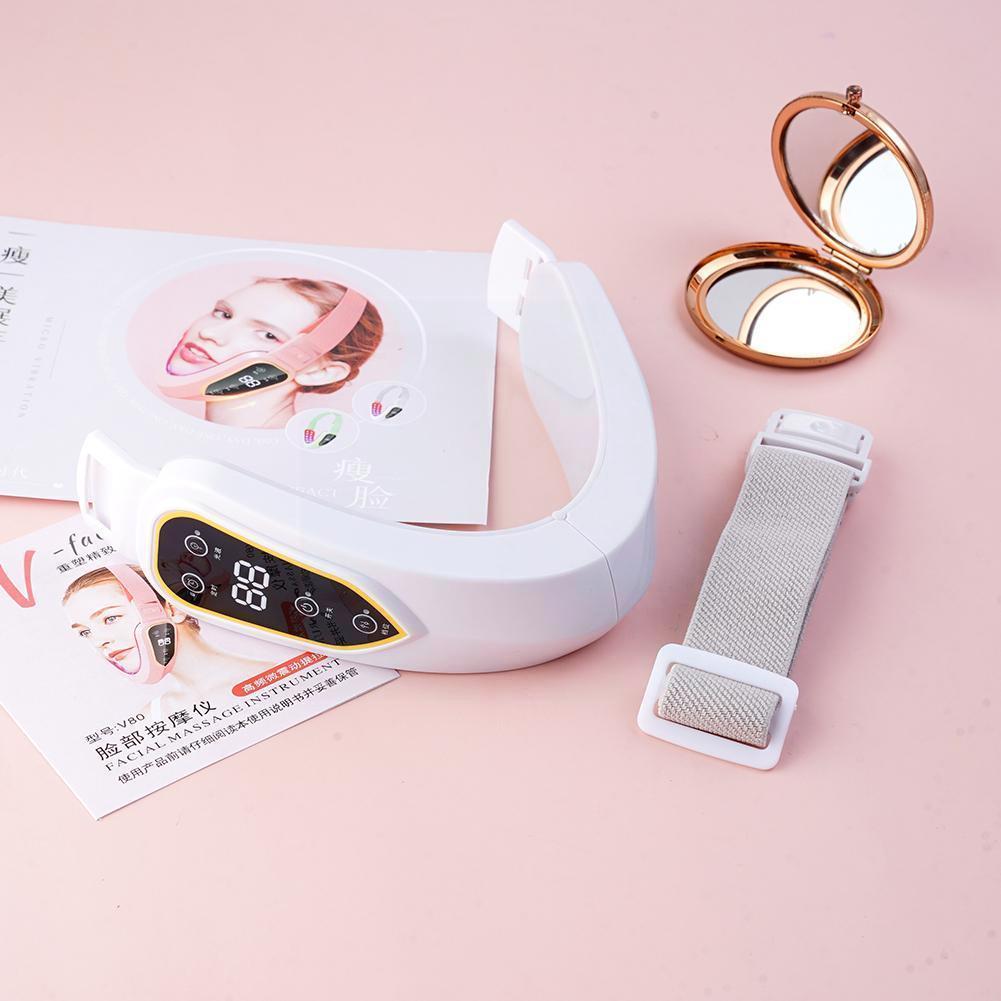 Lifting Device Led Photon Therapy Slimming Double Vibration Ems Chin Massager Massager Lift Cheek Face V-shap V9e8