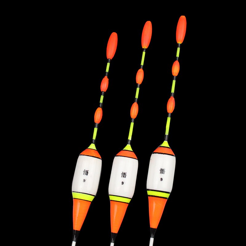 Wlpfishing 3 st / parti fiske float räkor floater high sensible balsa is fiske bobbers crucian karp fiske tillbehör tackla