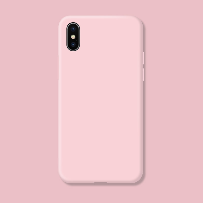 per iPhone Xs Max X XR Fundas Custodia originale per iPhone XR XS Max Custodia protettiva antiurto in silicone liquido per telefono: ABS / esercito verde