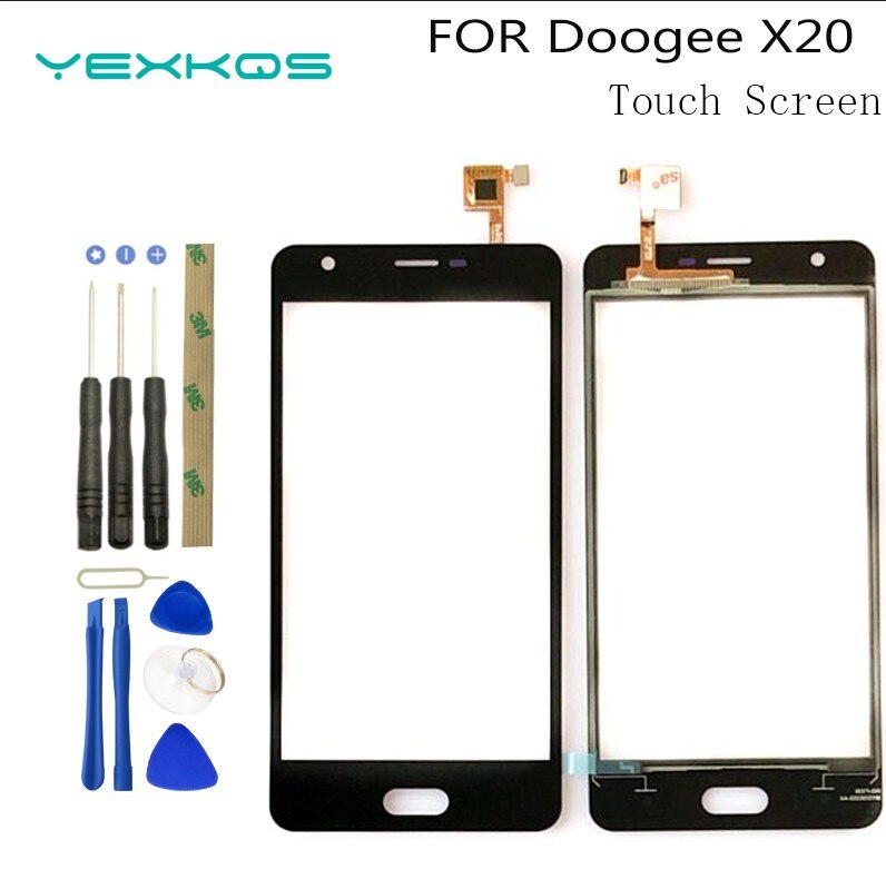 5''tested Goed 100% Originele Touch Screen Voor Doogee X20 Touch Screen Digitizer Sensor Voor Glas Panel Sensor Met Gereedschap