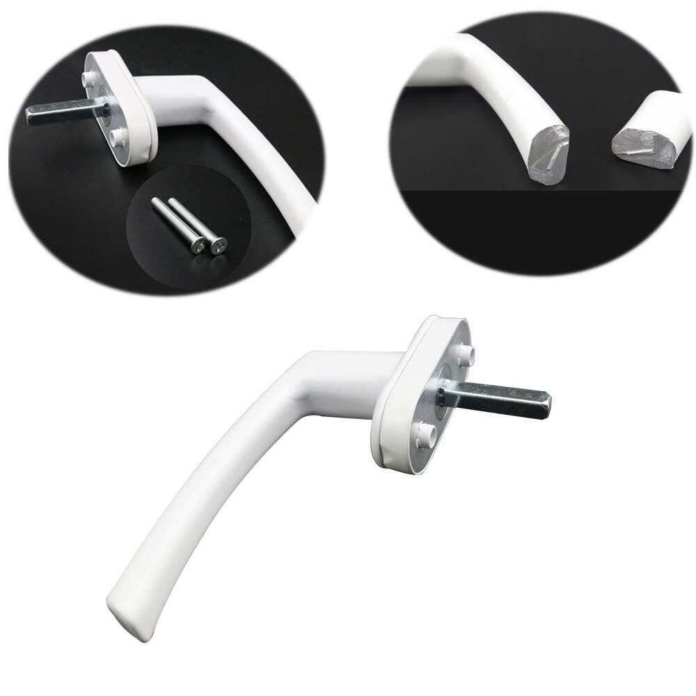 1 Pc Inner Window Handle Safety Aluminum Window Handle Window Locking Anti-slip Handle for Office Shcool Home