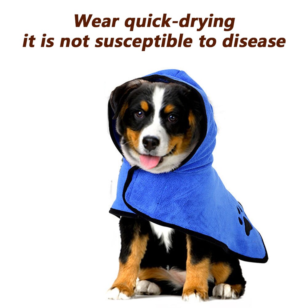 Zachte Super Hond Badjas Hond Handdoek Voor Kleine Medium Grote Honden Microfiber Huisdier Hond Kat Bad Drogen Handdoek