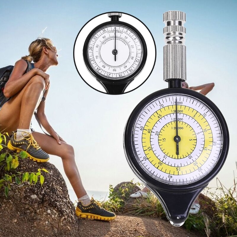 Map Rangefinder Odometer Multifunction Compass Curvimeter Map Measuring Gauge Portable Durable Outdoor Climbing Hiking Device