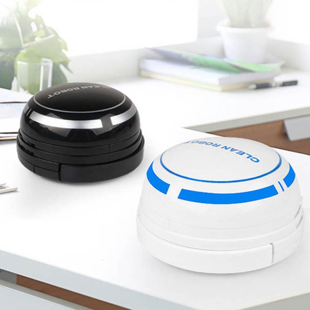 Desk Cleaner Vacuum Cleaner Cute Portable Corner Desk Table Dust Collector Sweeper For Car Home Computer