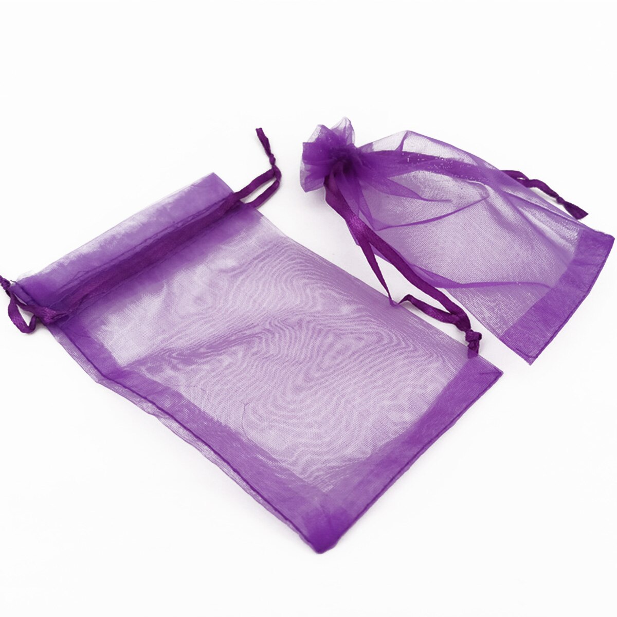 20Pcs Lege Trekkoord Zakken Draagbare Lavendel Geur Purse Voor Opslag Spice Draagbare Size Uitgerust Met Lint