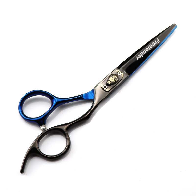 6 inch Hairdressing Scissors Wolf head Hair Stylist Flat Scissors Cutting Thinning Styling Tool Hair 6 Inch
